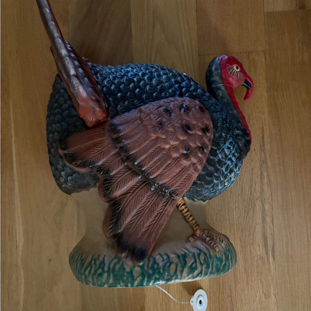 John Derian for Target 17" Décor Turkey Lit Blow Mold NEW TAGS